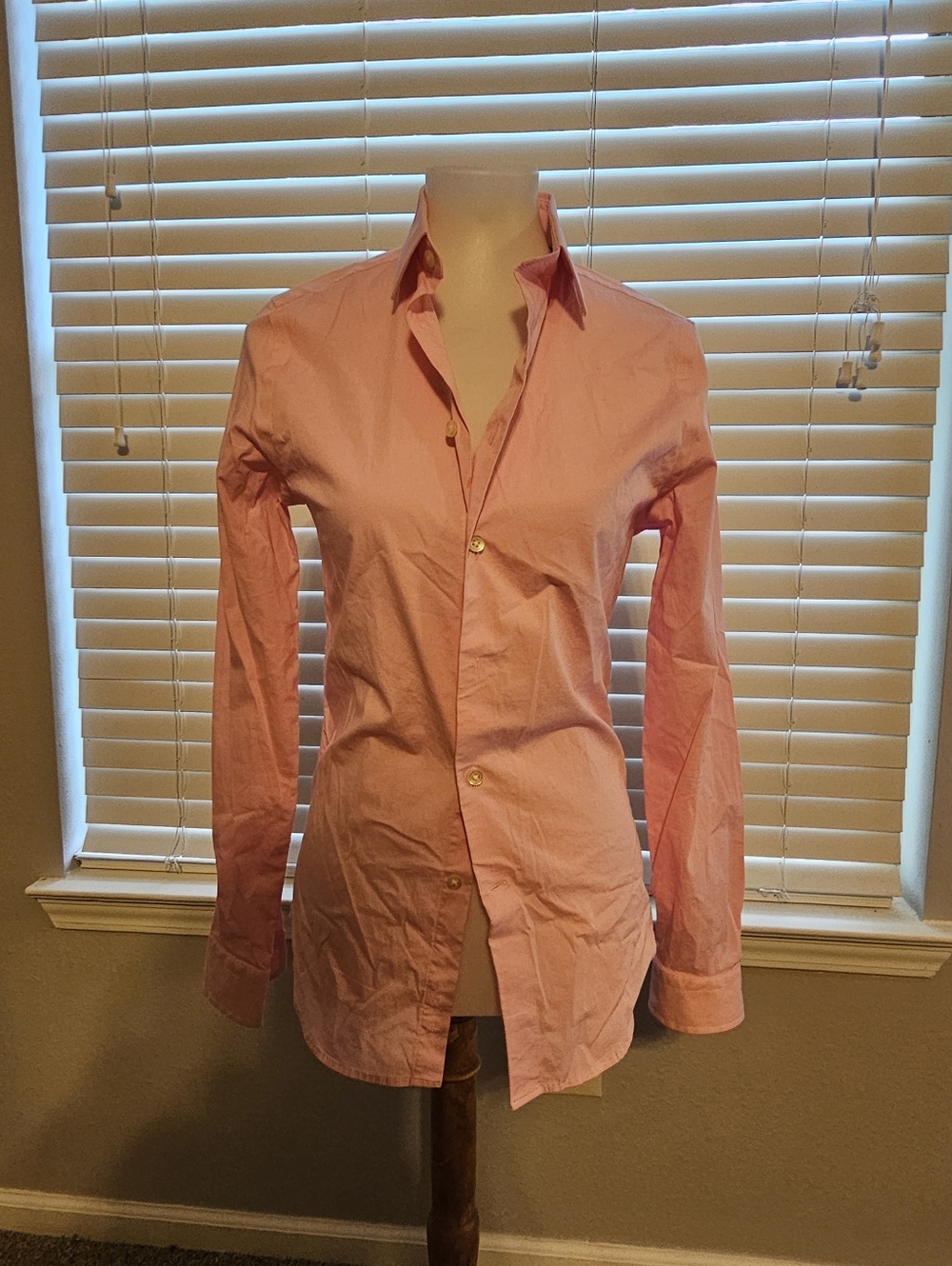 Men's Pink Button-Up Shirt